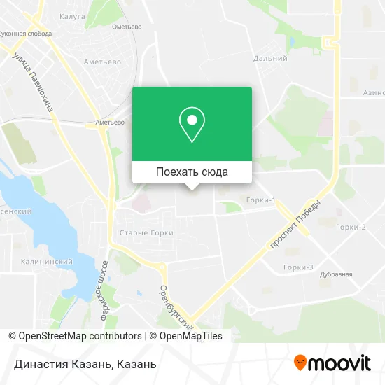 Карта Династия Казань