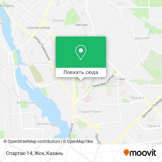 Карта Спартак-14, Жск