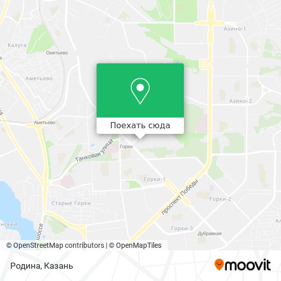 Карта Родина
