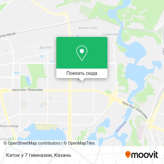 Карта Каток у 7 гимназии