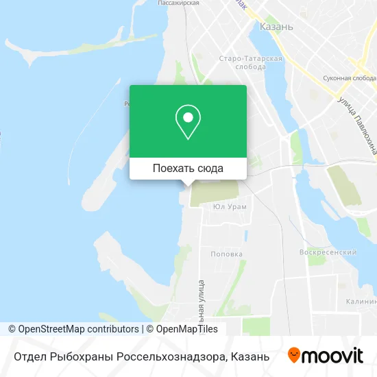 Карта Отдел Рыбохраны Россельхознадзора
