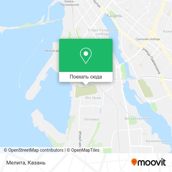 Карта Мелита