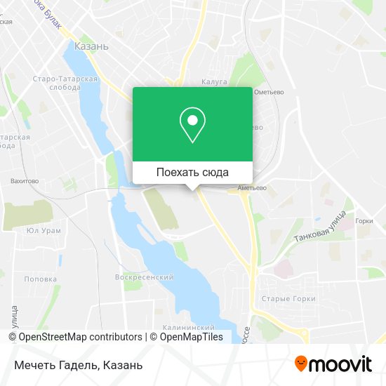 Карта Мечеть Гадель