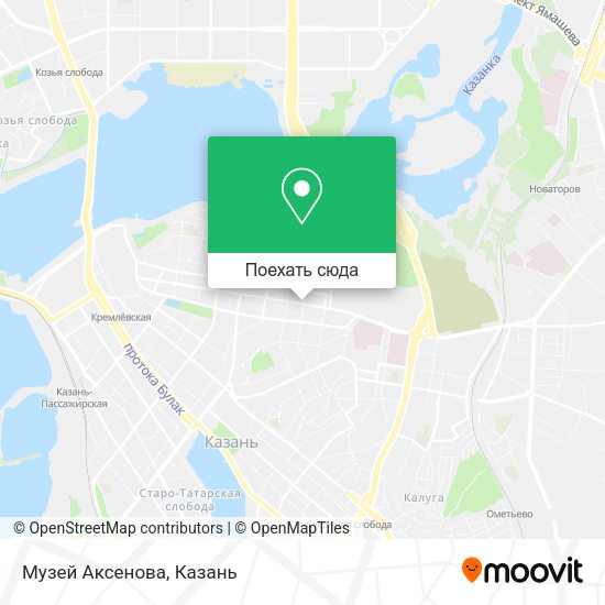 Карта Музей Аксенова