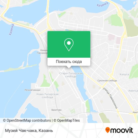 Карта Музей Чак-чака
