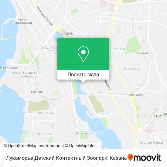 Карта Лукоморье Детский Контактный Зоопарк