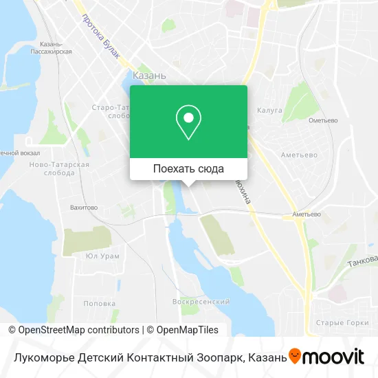 Карта Лукоморье Детский Контактный Зоопарк