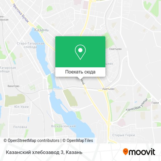 Карта Казанский хлебозавод 3