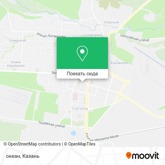 Карта океан