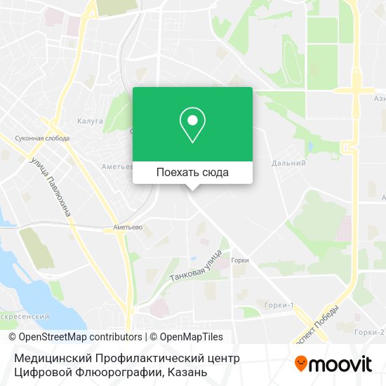 Карта Медицинский Профилактический центр Цифровой Флюорографии