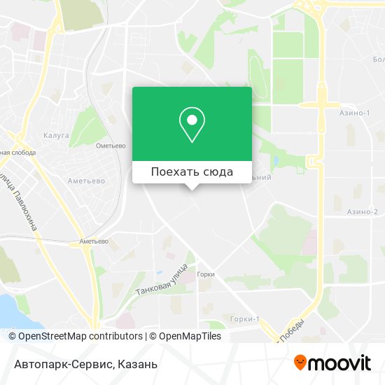 Карта Автопарк-Сервис