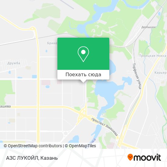 Карта АЗС ЛУКОЙЛ