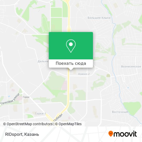 Карта RIDsport