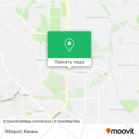 Карта RIDsport