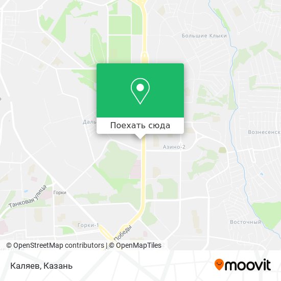 Карта Каляев