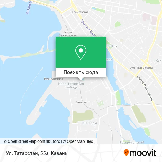 Карта Ул. Татарстан, 55а