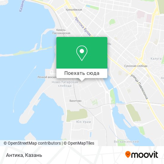 Карта Антика