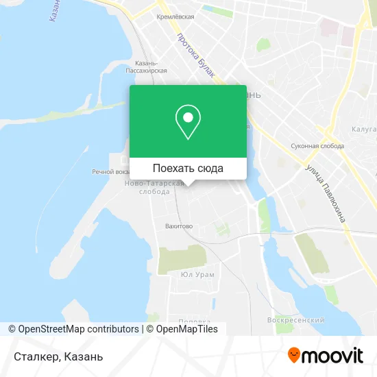 Карта Сталкер
