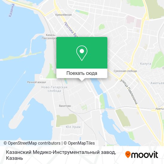 Карта Казанский Медико-Инструментальный завод