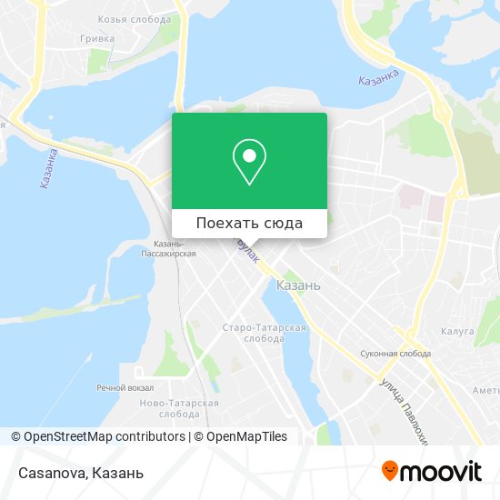 Карта Casanova