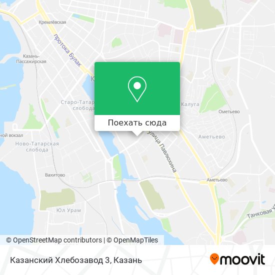 Карта Казанский Хлебозавод 3