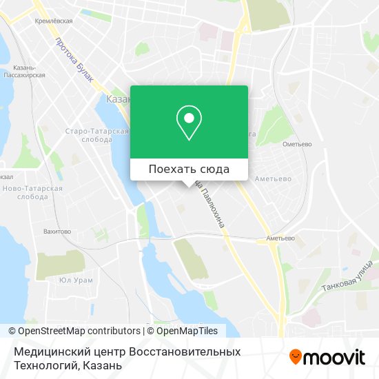 Карта Медицинский центр Восстановительных Технологий