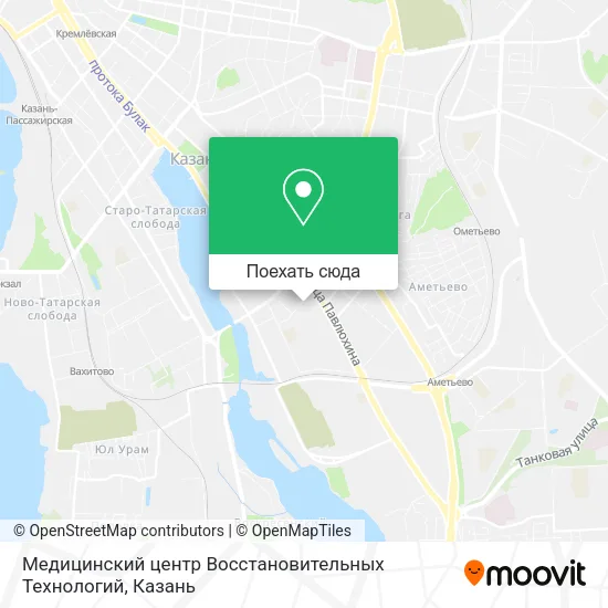 Карта Медицинский центр Восстановительных Технологий