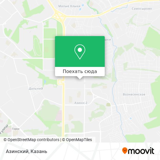 Карта Азинский