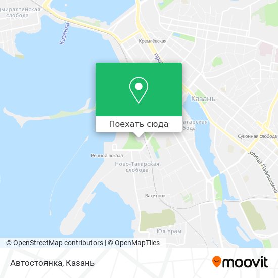 Карта Автостоянка