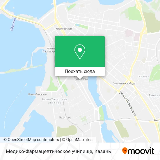 Карта Медико-Фармацевтическое училище