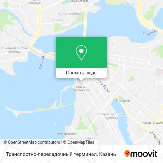 Карта Транспортно-пересадочный терминал