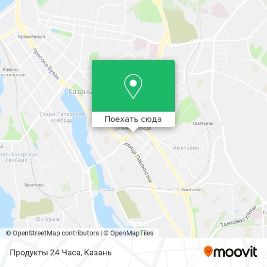 Карта Продукты 24 Часа