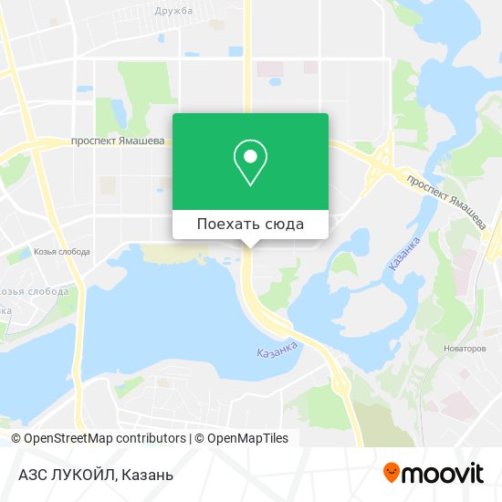 Карта АЗС ЛУКОЙЛ
