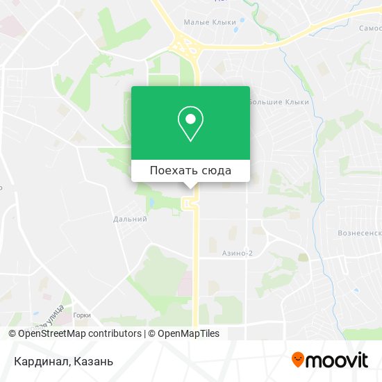 Карта Кардинал