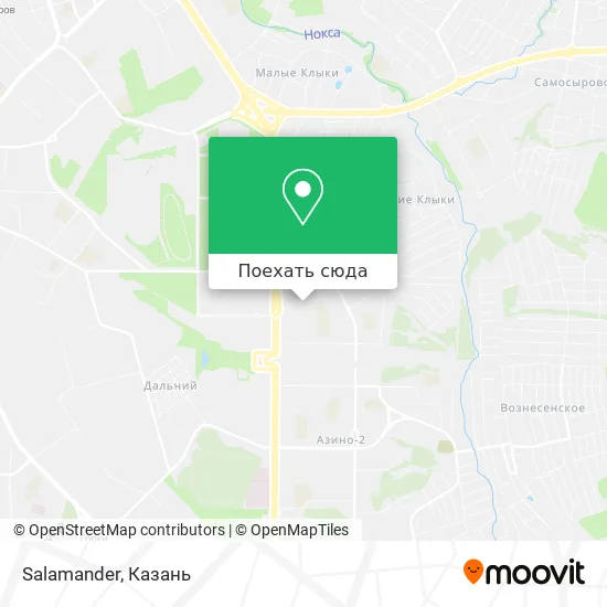 Карта Salamander