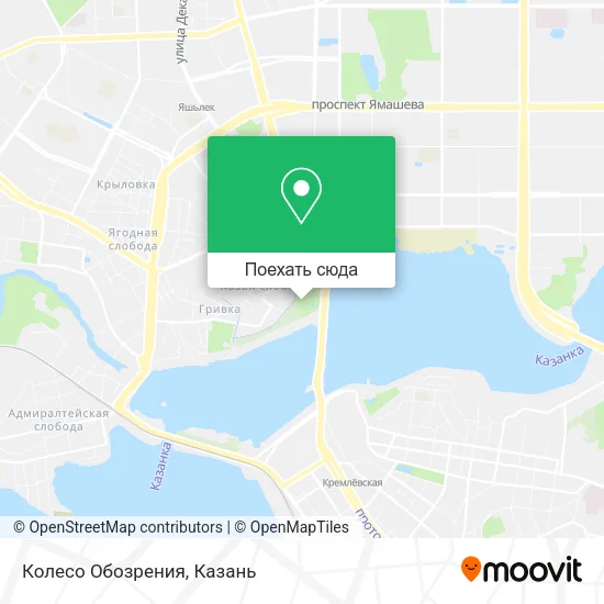 Карта Колесо Обозрения