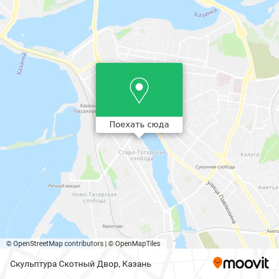 Карта Скульптура Скотный Двор