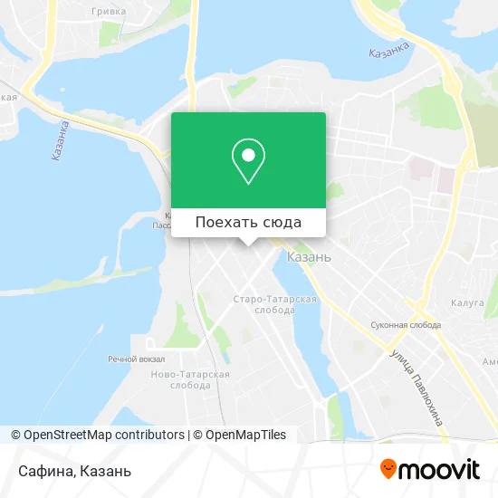 Карта Сафина