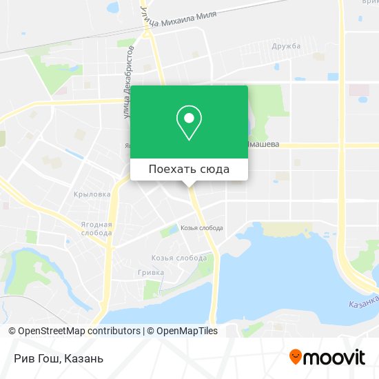 Карта Рив Гош