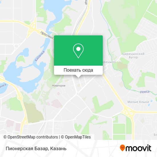 Карта Пионерская Базар