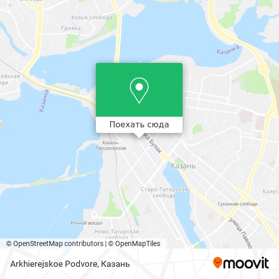 Карта Arkhierejskoe Podvore