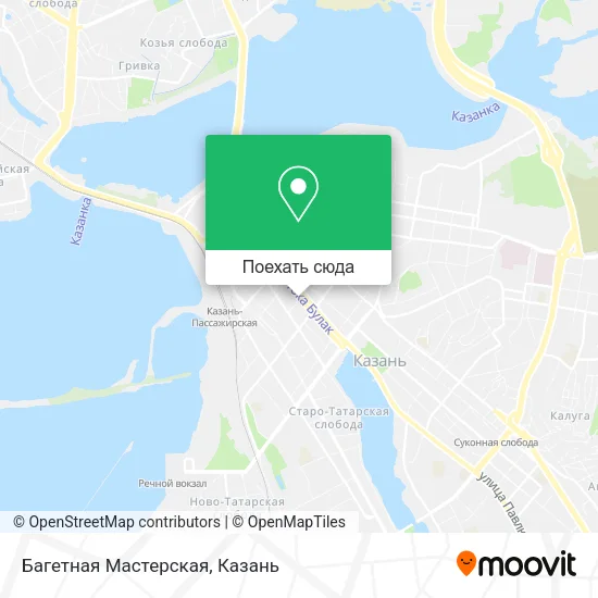 Карта Багетная Мастерская