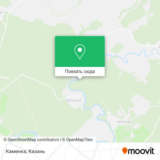 Карта Каменка