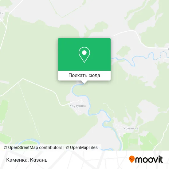 Карта Каменка