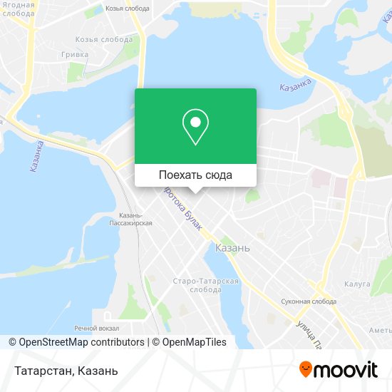 Карта Татарстан
