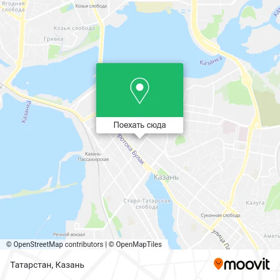 Карта Татарстан