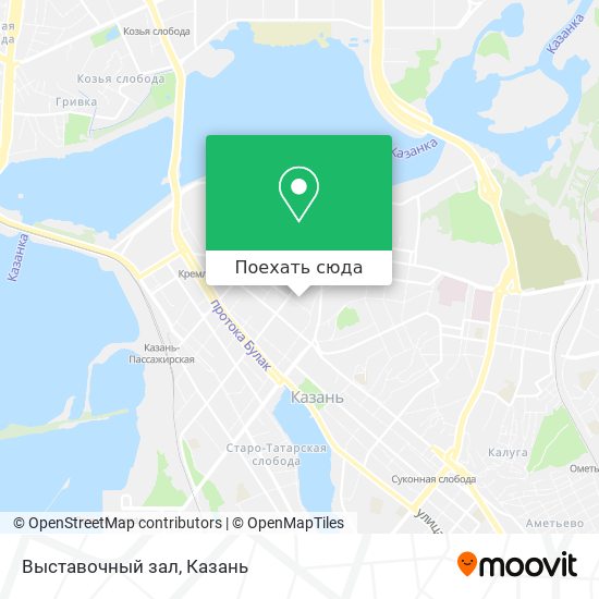 Карта Выставочный зал