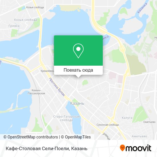 Карта Кафе-Столовая Сели-Поели