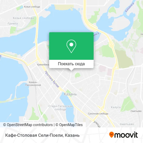 Карта Кафе-Столовая Сели-Поели
