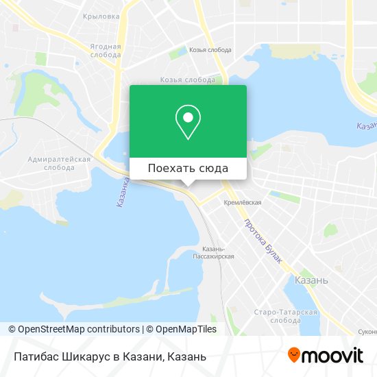 Карта Патибас Шикарус в Казани